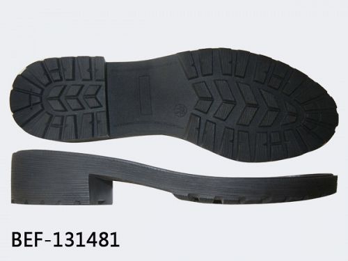 Shoe sole rubber